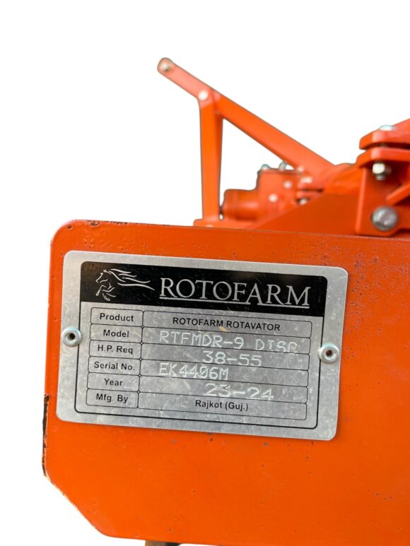 ROTOFARM 5 DISC ROTAVATOR - Image 9